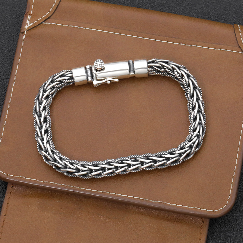 Hand-woven Thick Type Keel Bracelet 3