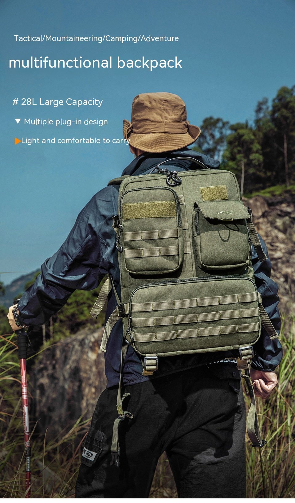 Tactical Backpack Image 1