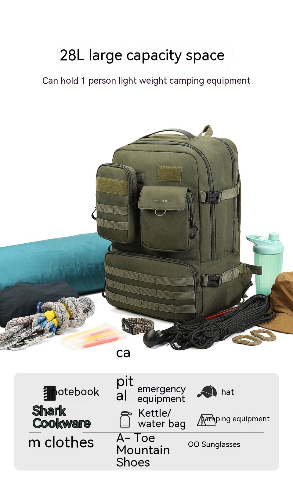 Tactical Backpack Image 3