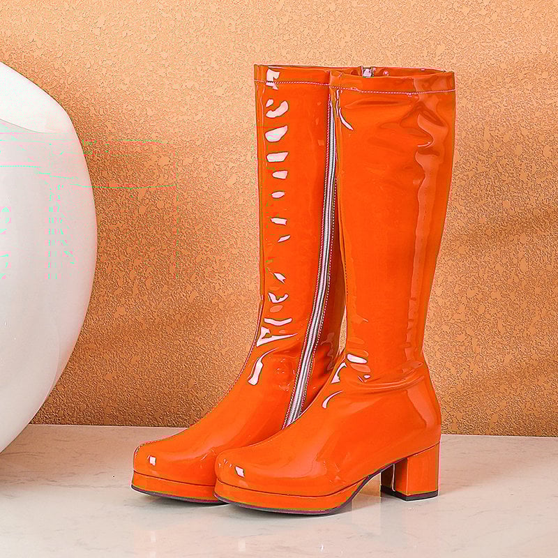 Chunky Heel Women's Boots