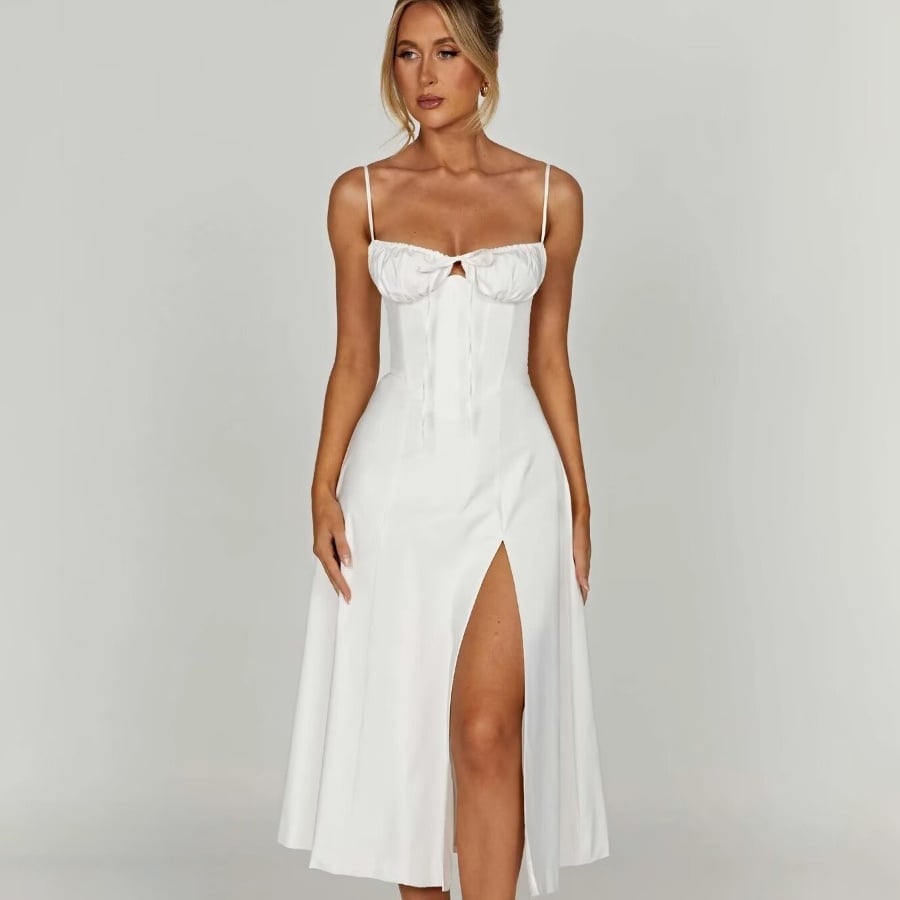 Corset High Waist Dress Image 2