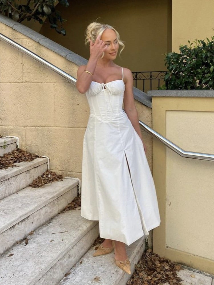 Corset High Waist Dress Image 3