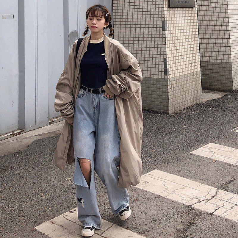 High Waist Loose Trousers Image 4