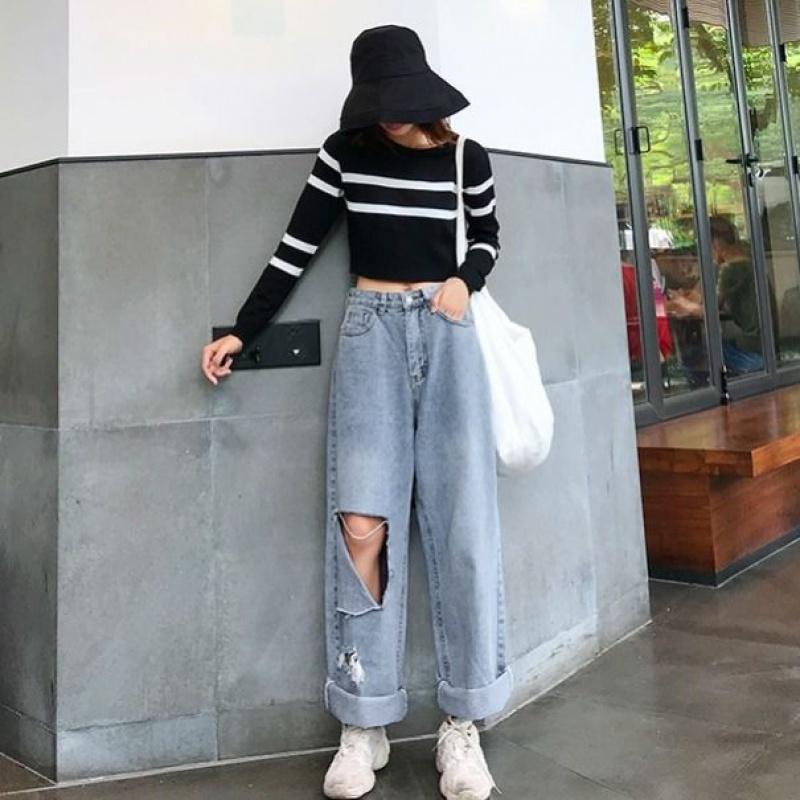 High Waist Loose Trousers Image 2