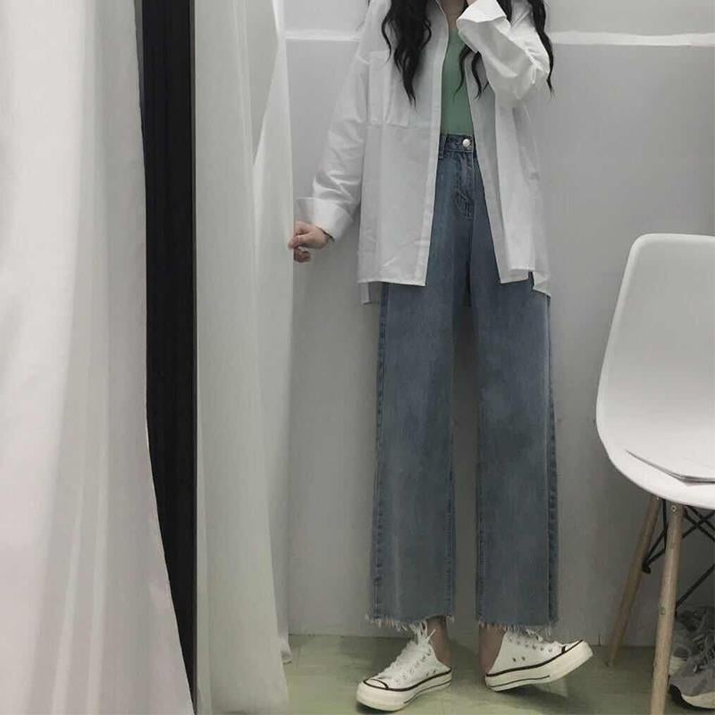 High Waist Loose Trousers Image 3