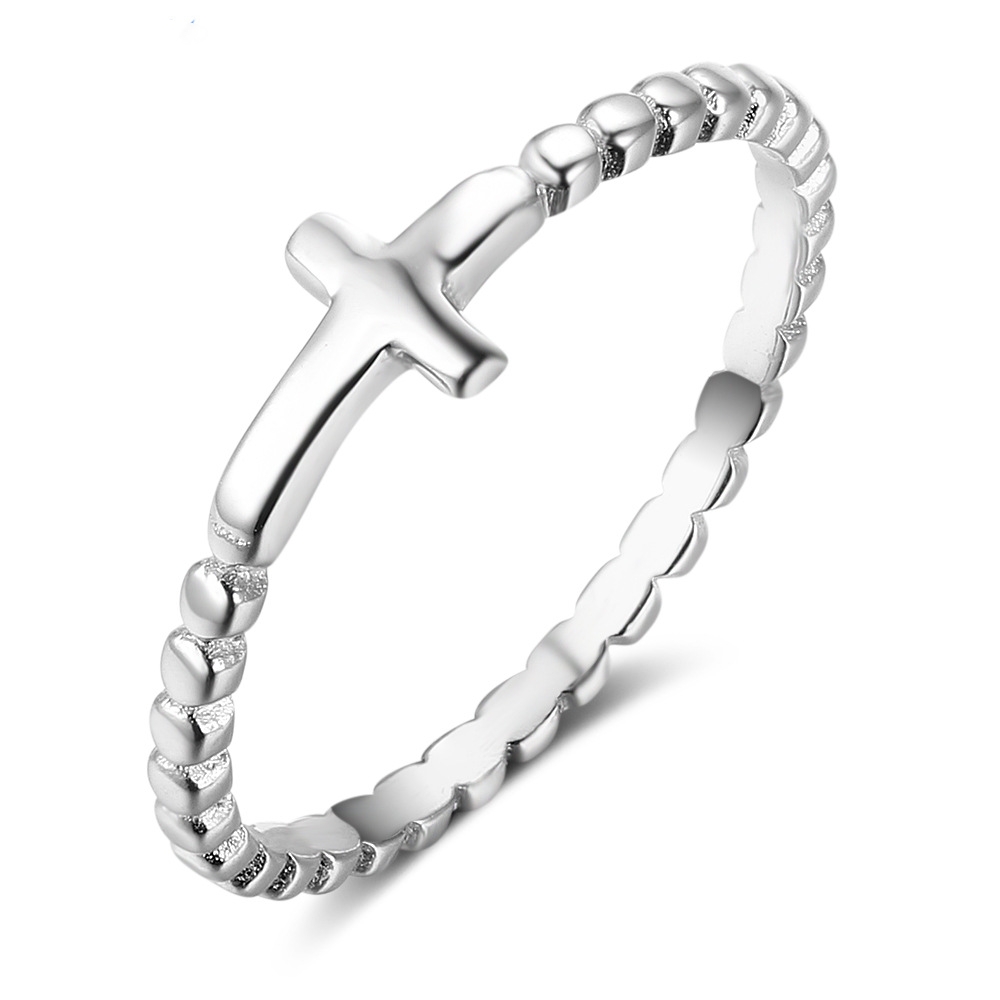 Elegant Socialite Cross Ring - Image 4
