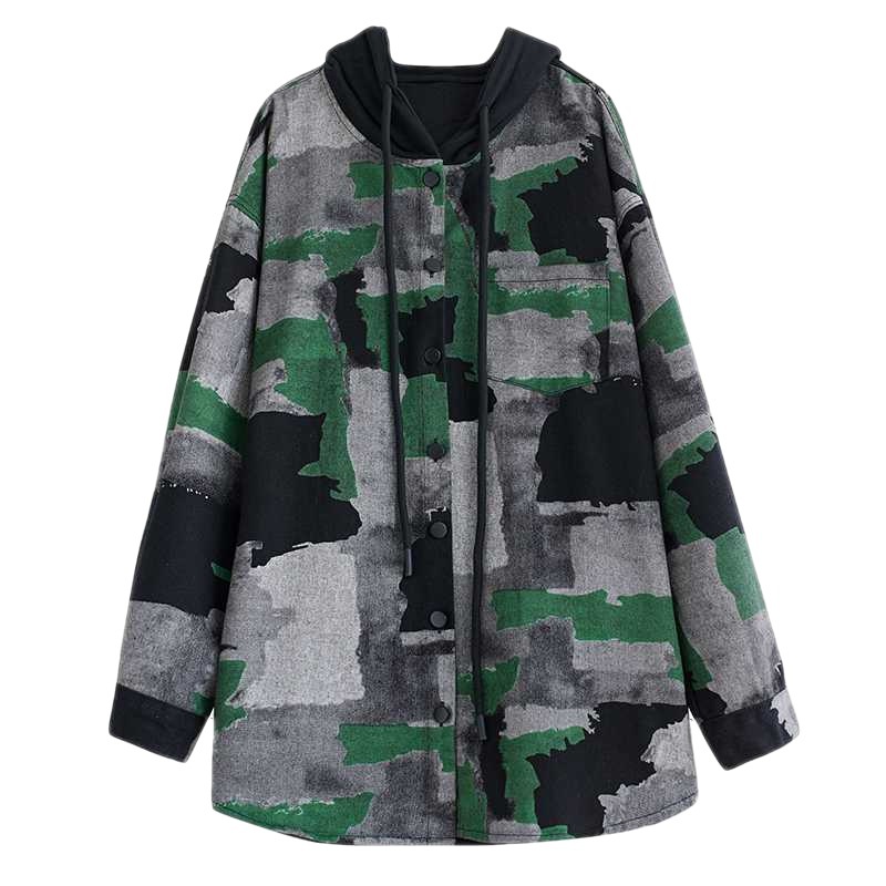 Plus Size Loose Fashion Slimming Coat