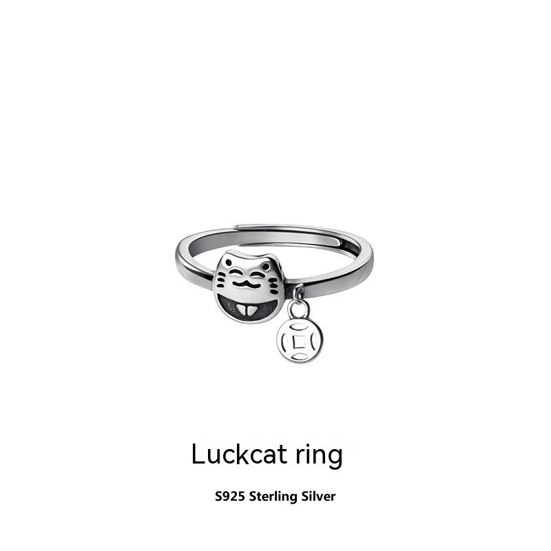 Lucky Cat Ring Image 3