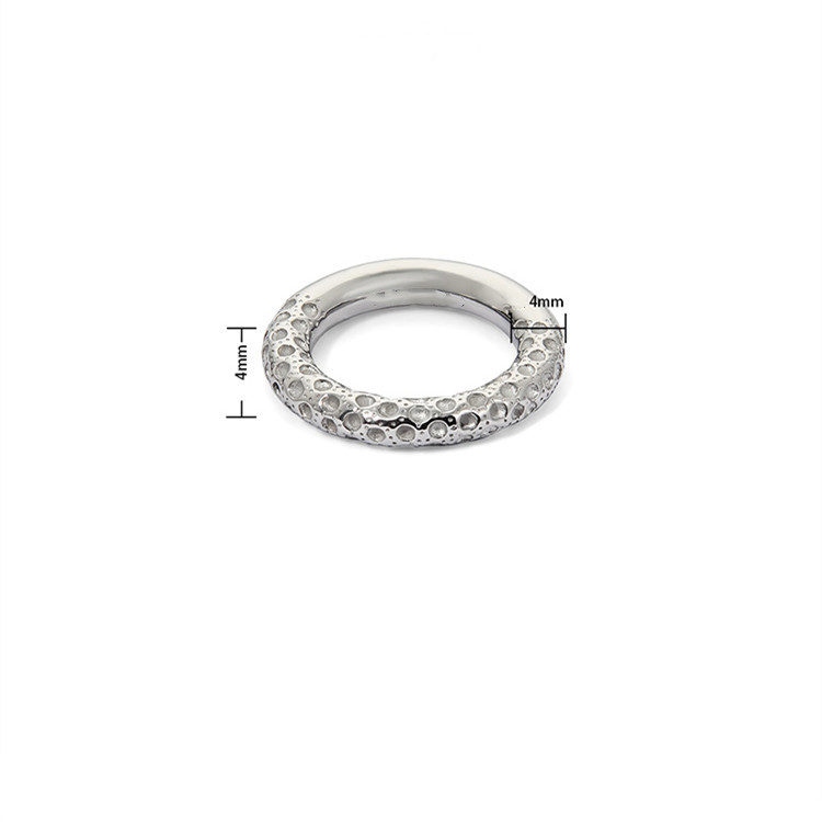 Meteorite Texture Vintage Fashion Ring