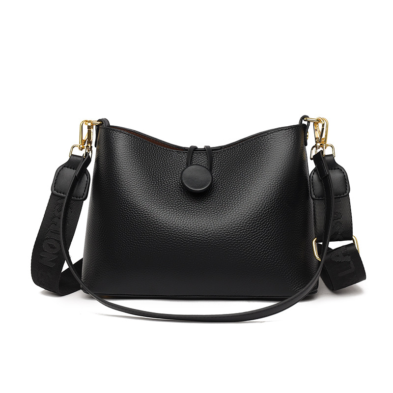 Cowhide Bucket Bag Image 6