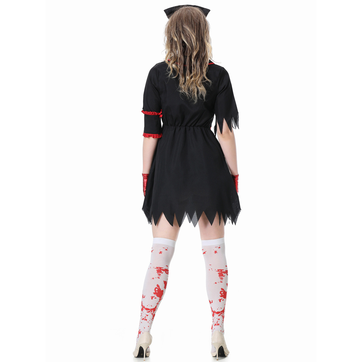 Bloodstained Nurse Costume Image 4