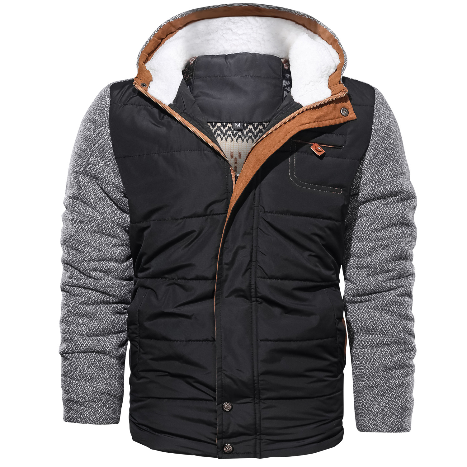 Men's Cotton Jacket - Black