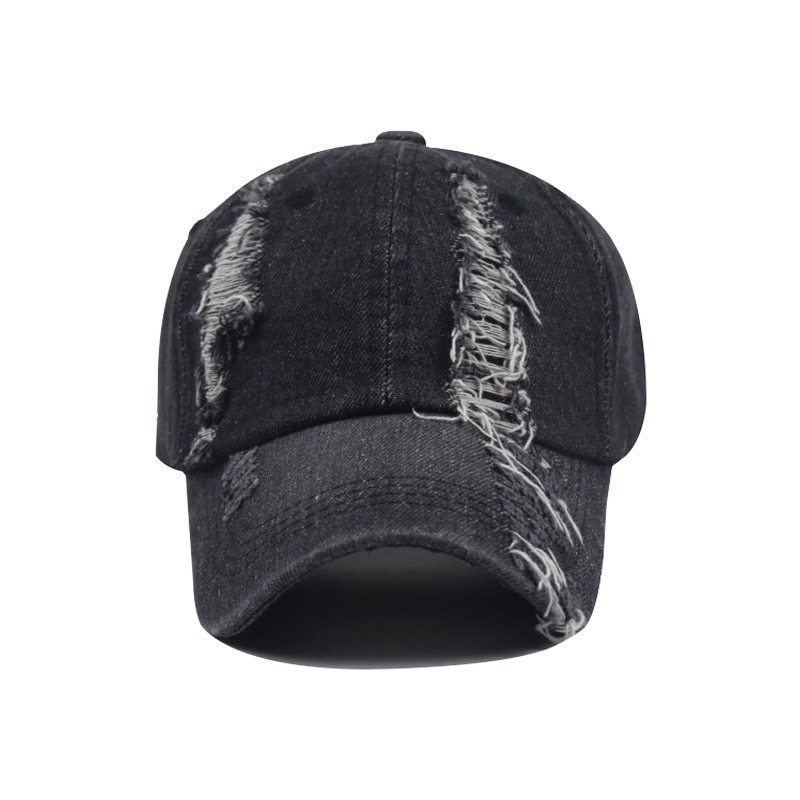 Men And Women Fashion Wash Hole Duck Tongue Hat Style 1