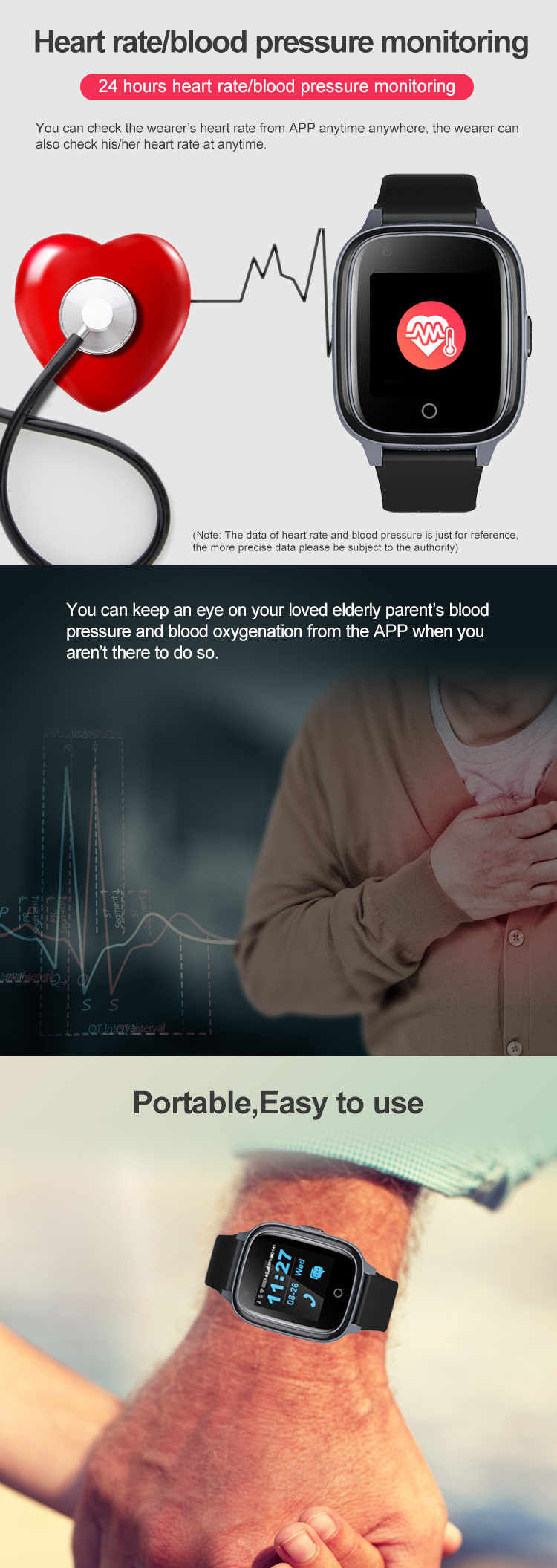 Elderly Positioning Smart Watch Image 4