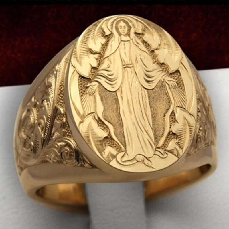 Gold-plated Ring Badge - Image 3