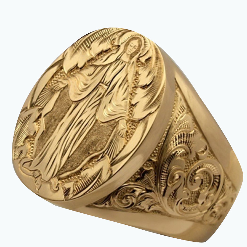 Gold-plated Ring Badge - Image 5