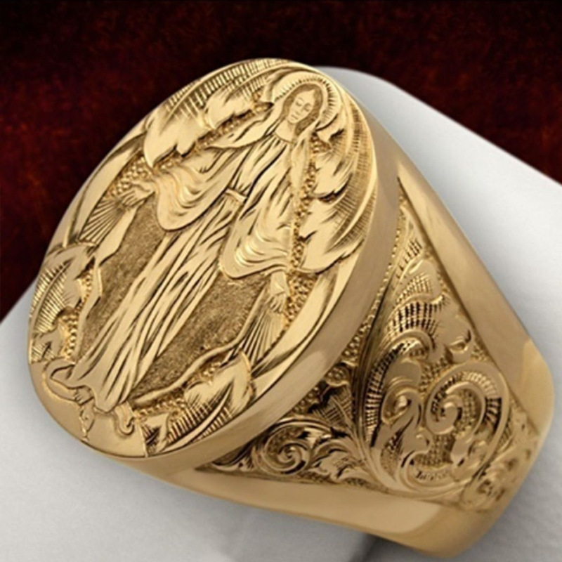 Gold-plated Ring Badge - Image 2