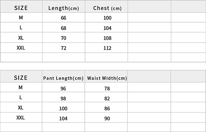 Men's Running Sweater Set