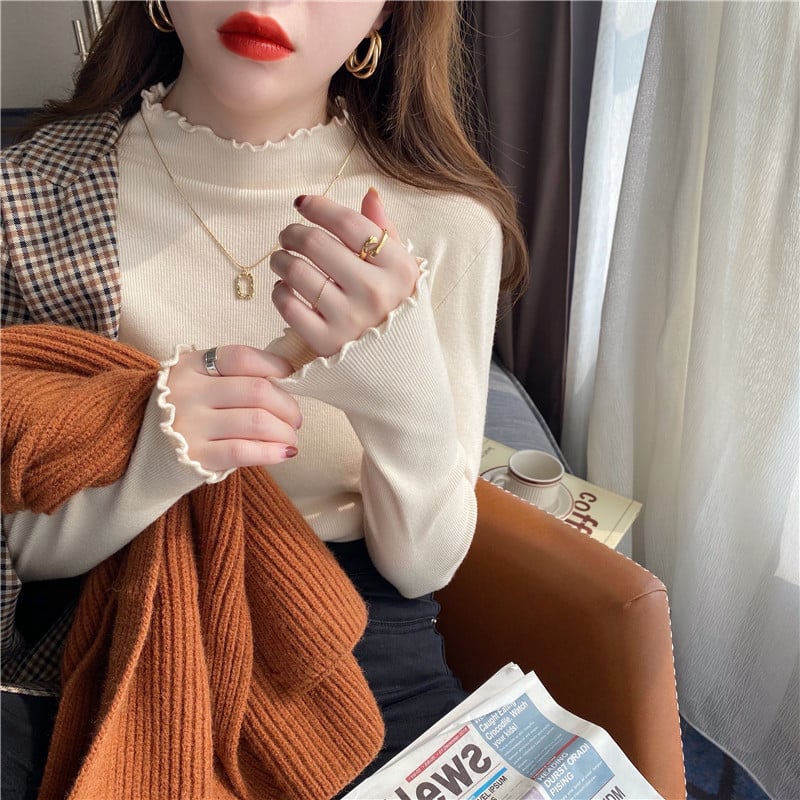 Half High Collar Sweater 22