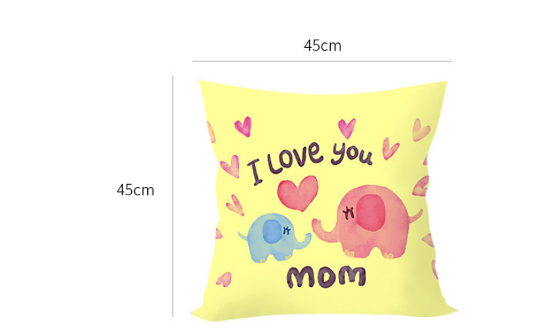 Peach Skin Cushion Cover