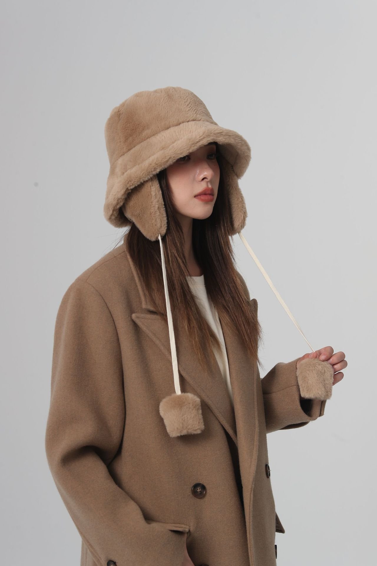 Plush Women's Hat Warmth