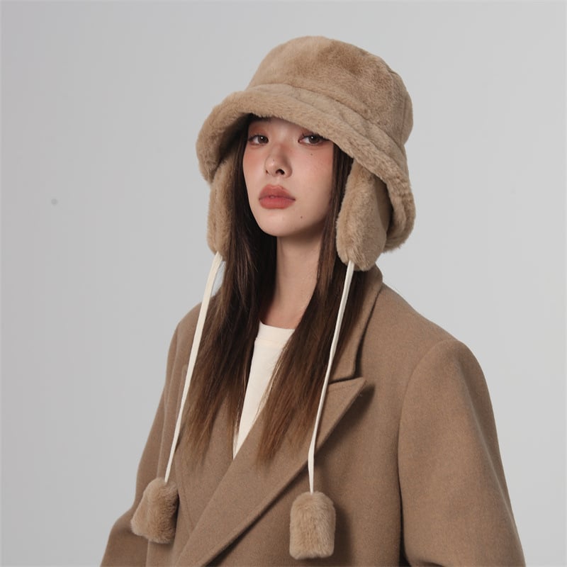 Plush Women's Hat Detail
