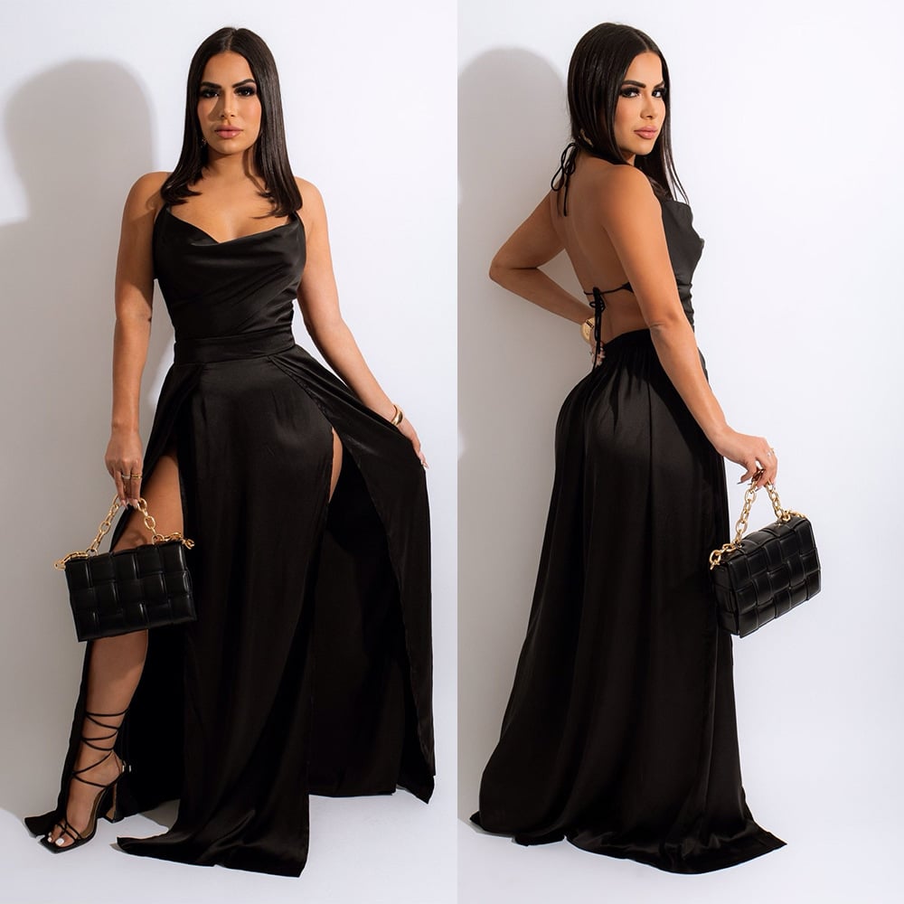 Sling Dress Side View