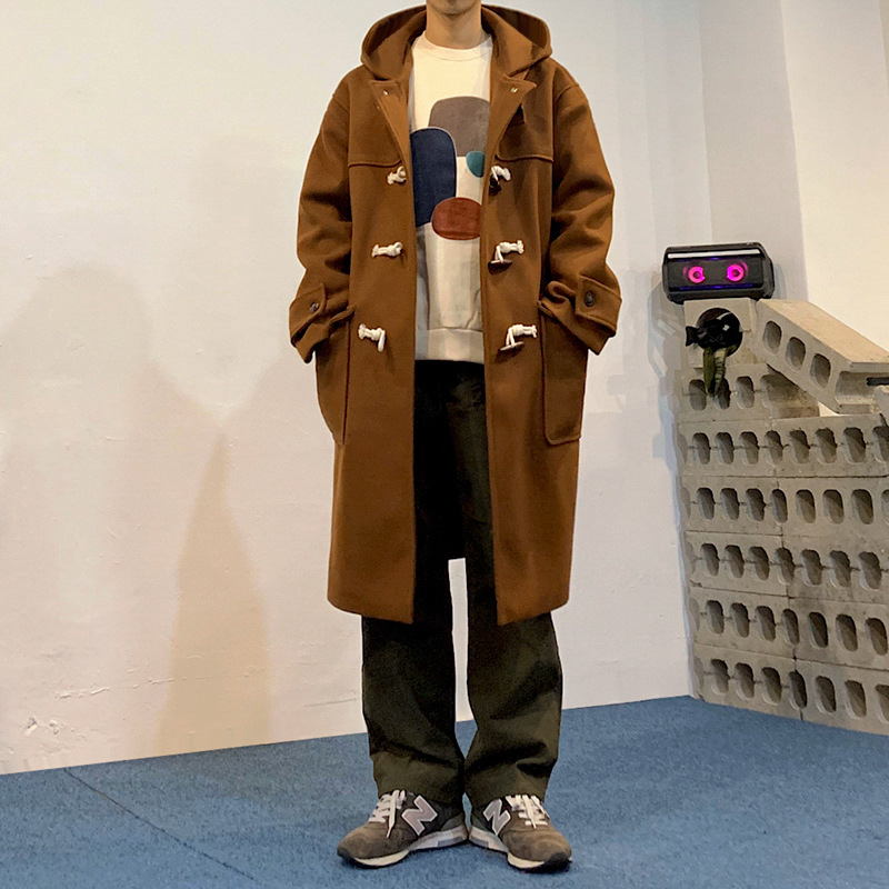 Men's Classic Wool Coat Image 2