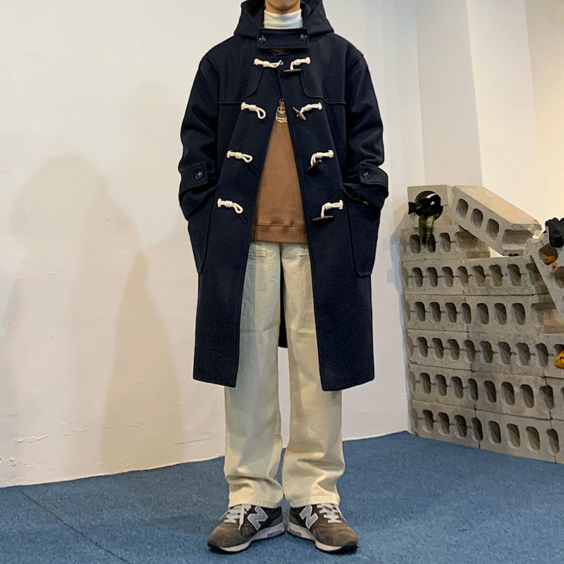 Men's Classic Wool Coat Image 3
