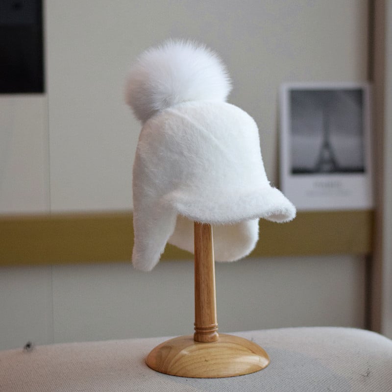 Ushanka Hat Back View