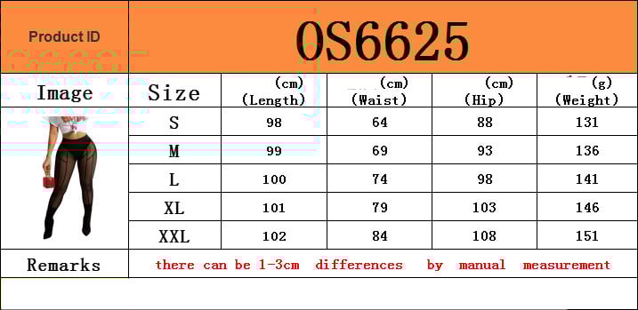 Women's Fashion Tight Mesh See-through Leggings