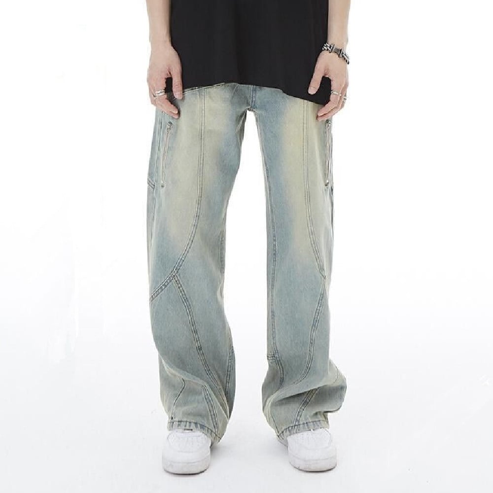 Damen Retro Straight Jeans Bild 4