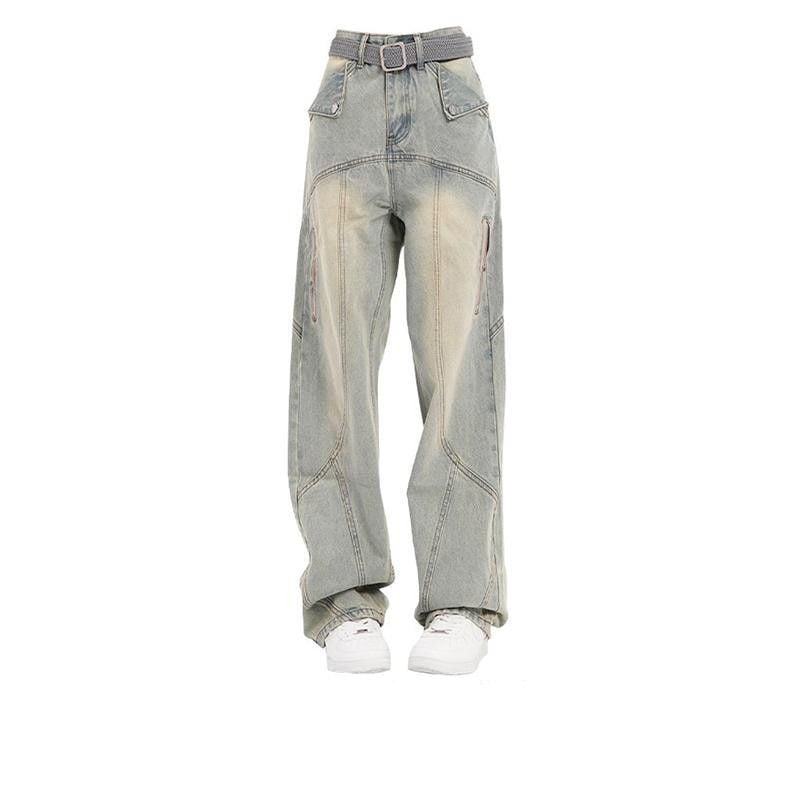 Damen Retro Straight Jeans Bild 6