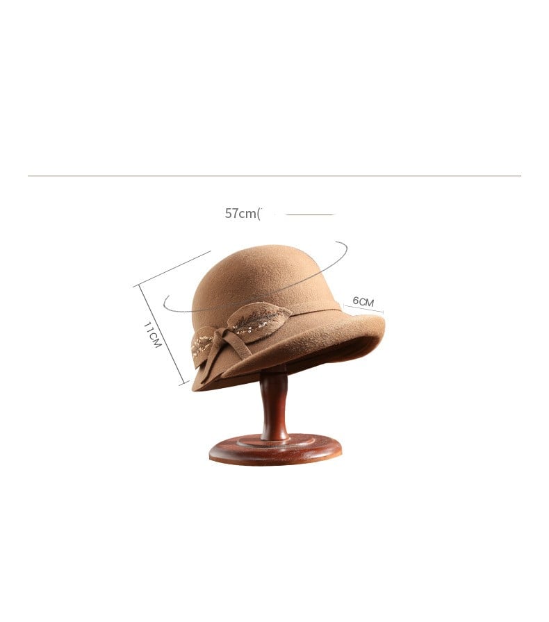 Women's Pure Wool Felt Hat 2