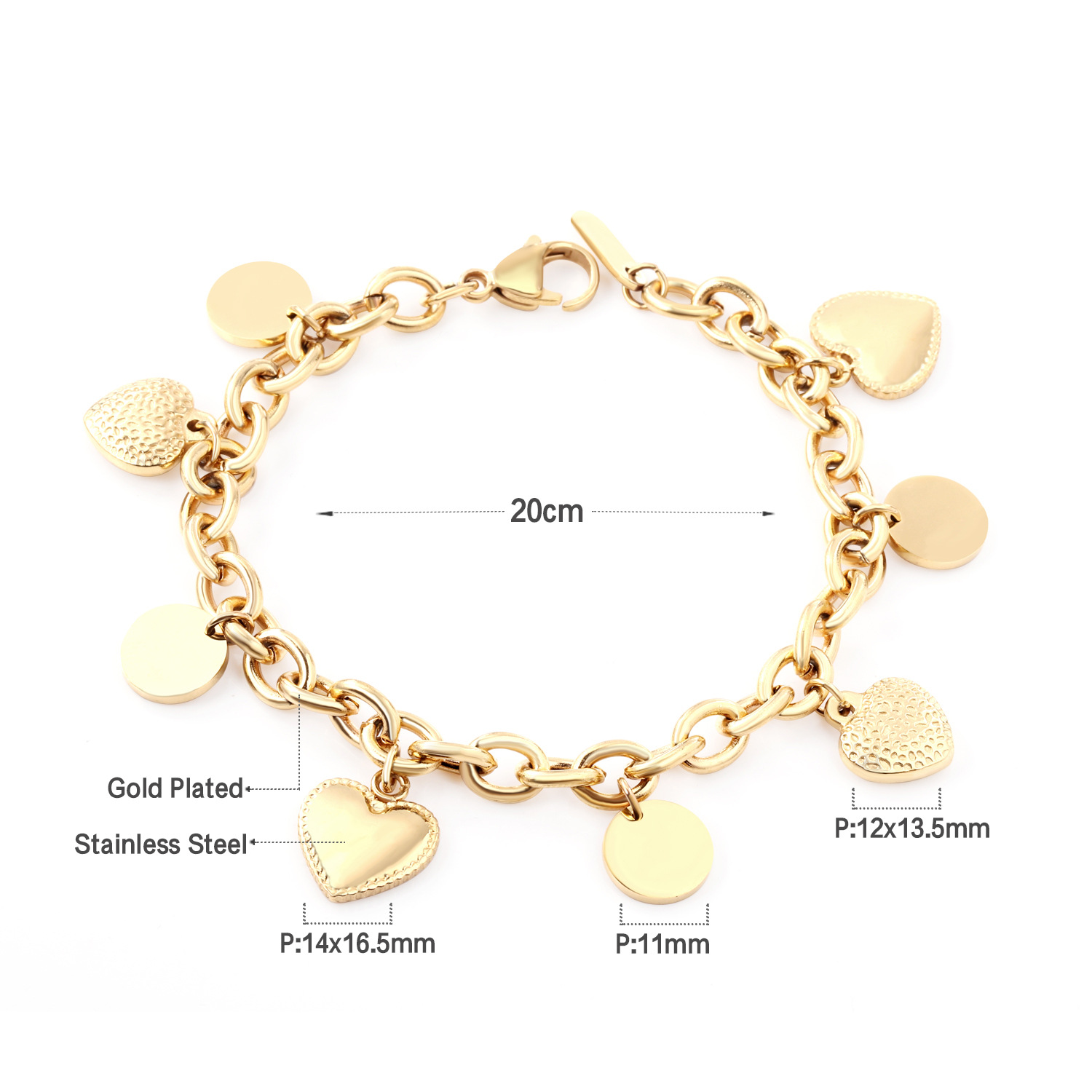 Fashion Heart-shaped Bracelet