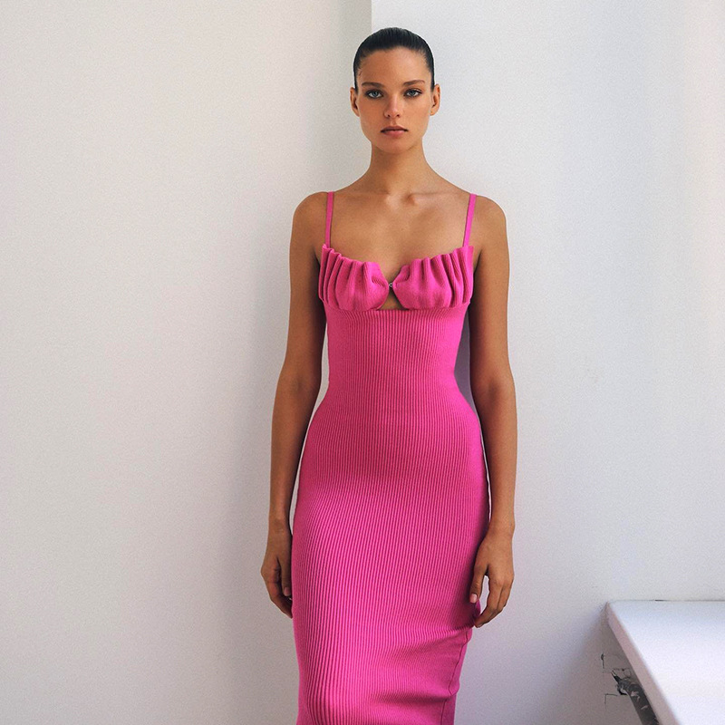 Sleeveless Slim Fit Dress - Image 4