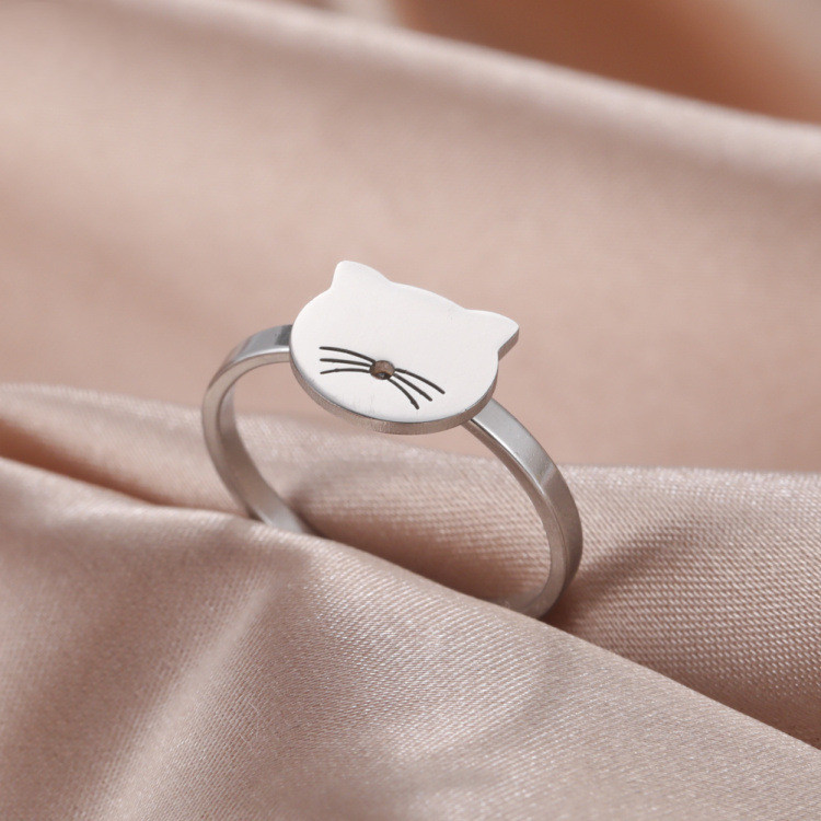 Women's Lovely Stainless Steel Ring Image 1