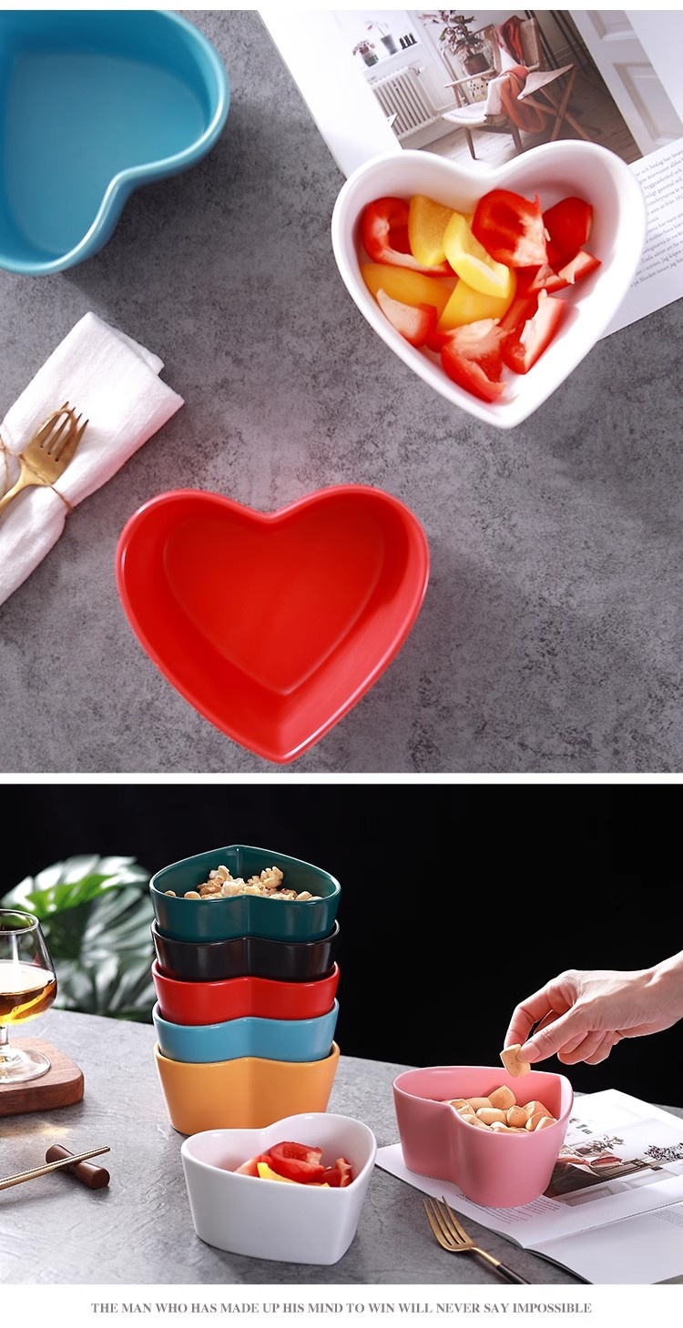 Nordic Heart-shaped Bowl 4