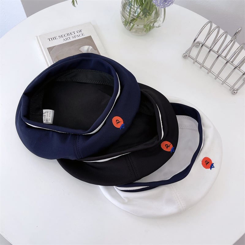 Black Cartoon Beret
