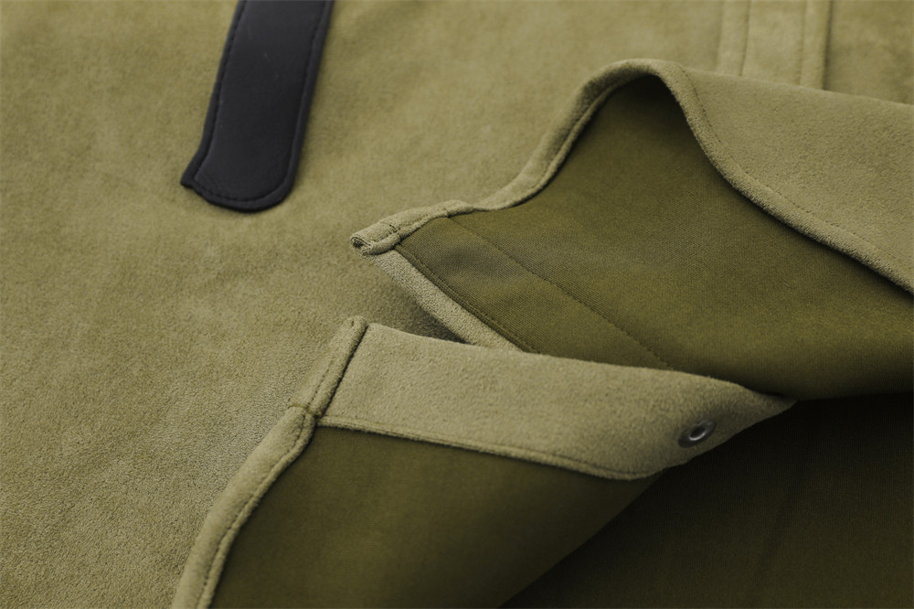 Pistol Embroidery Patch Shirt Coat