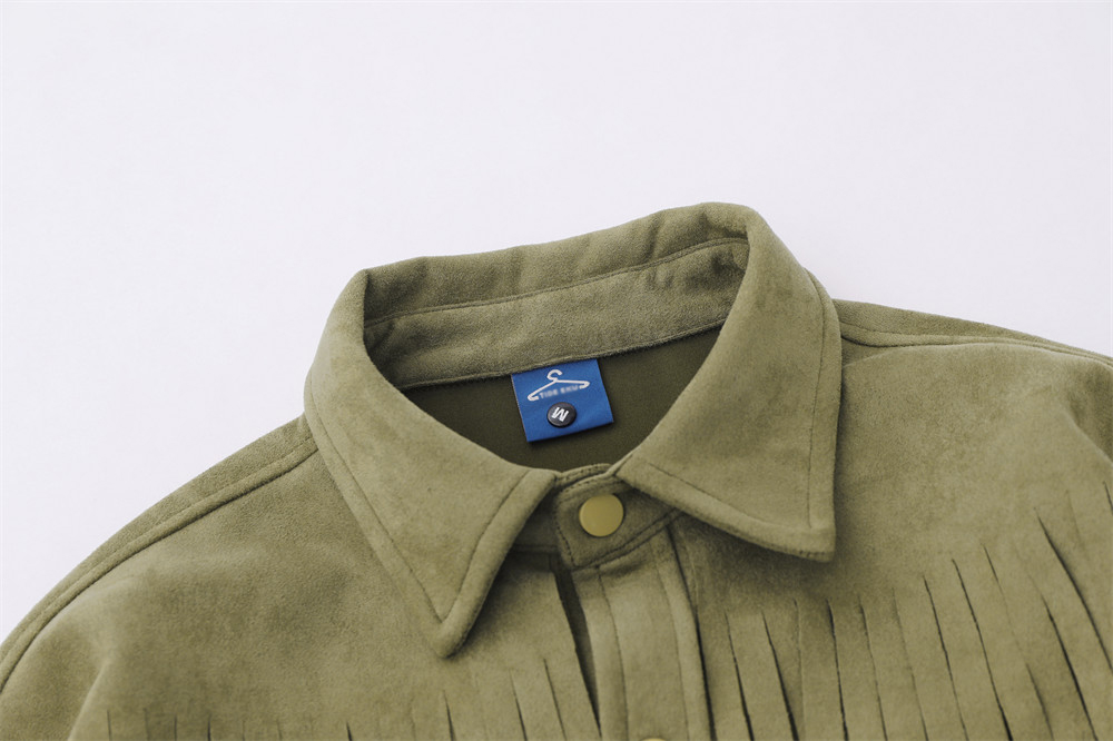 Pistol Embroidery Patch Shirt Coat