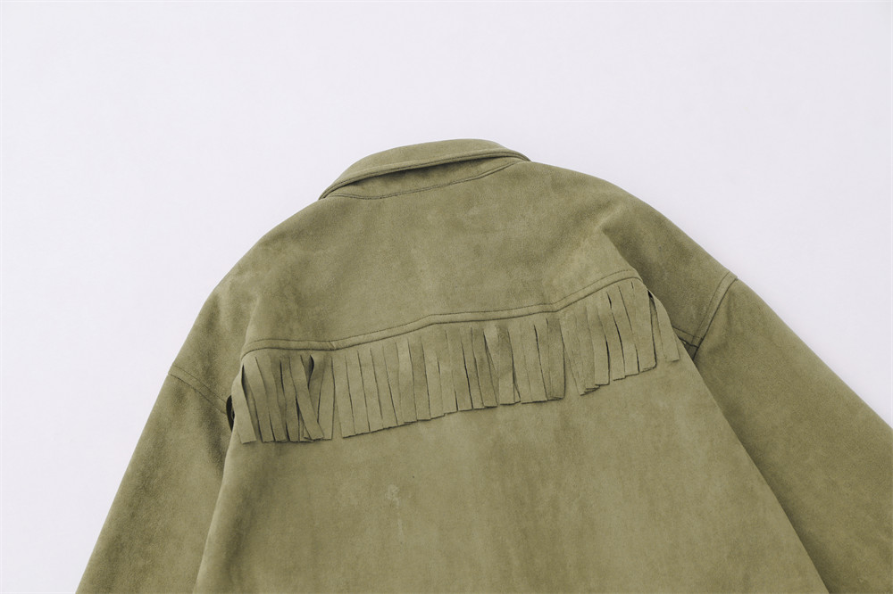 Pistol Embroidery Patch Shirt Coat