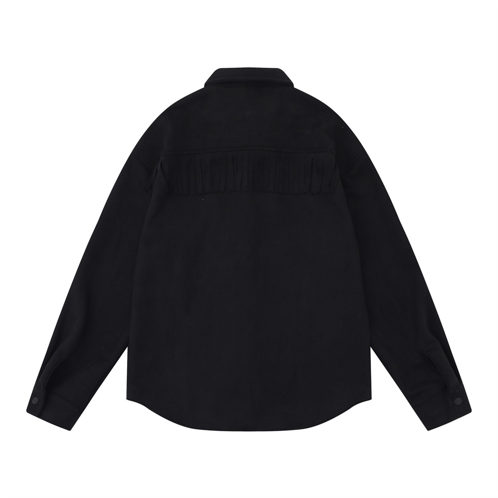 Pistol Embroidery Patch Shirt Coat