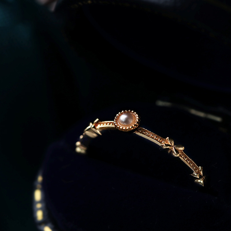 Women's Sterling Silver Gold-plated Ring - Image 4