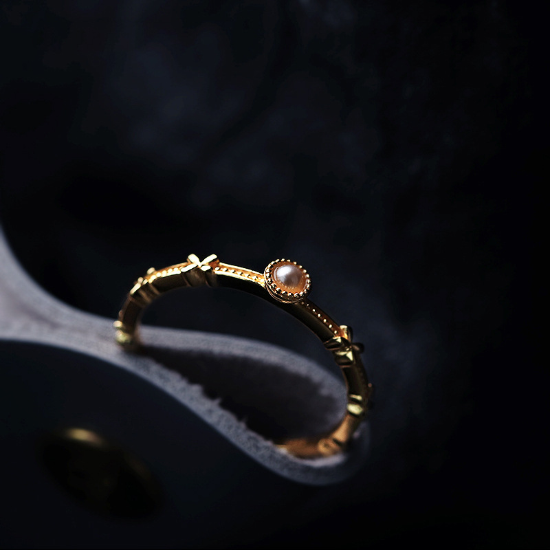 Women's Sterling Silver Gold-plated Ring - Image 3