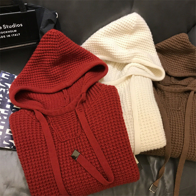 Hooded Sweater Side View