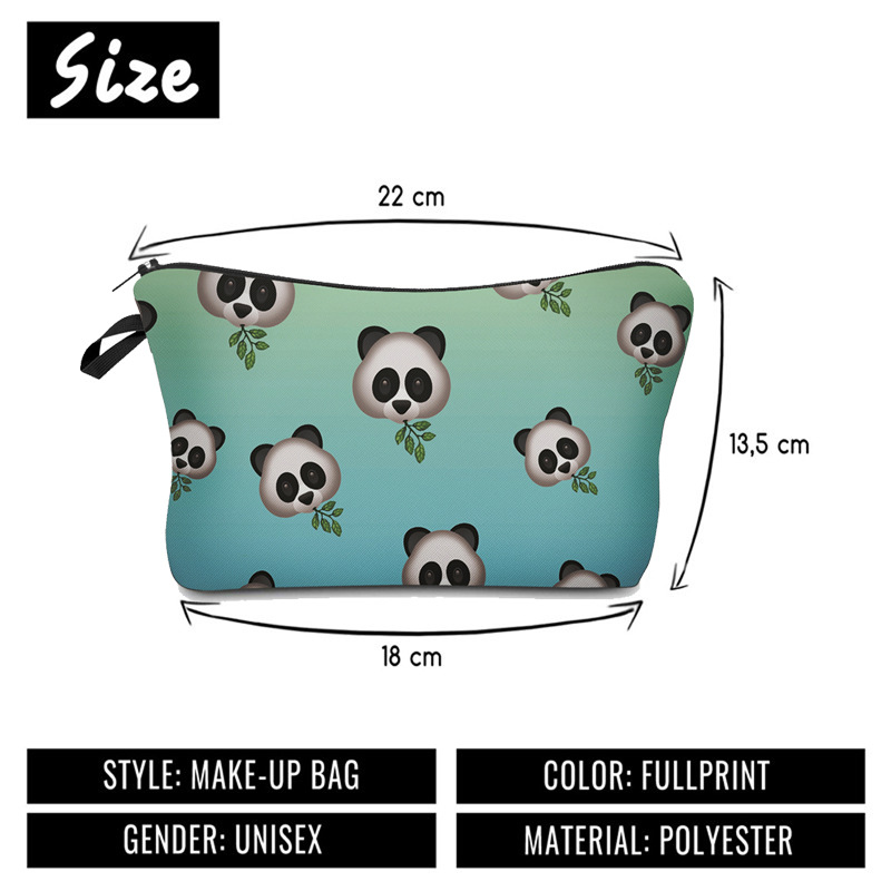 Panda Cosmetic Bag 3