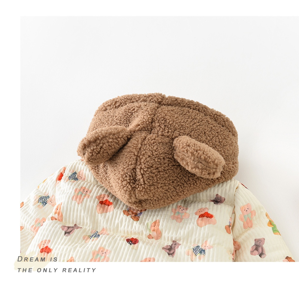 Baby Printed Winter Cotton Jacket Image 6