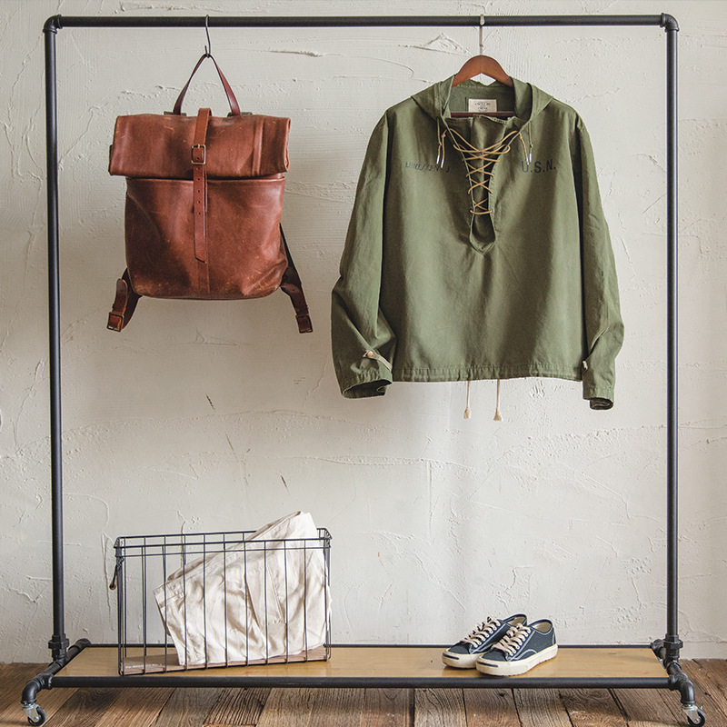 Retro Military Windbreaker Jacket Image 3