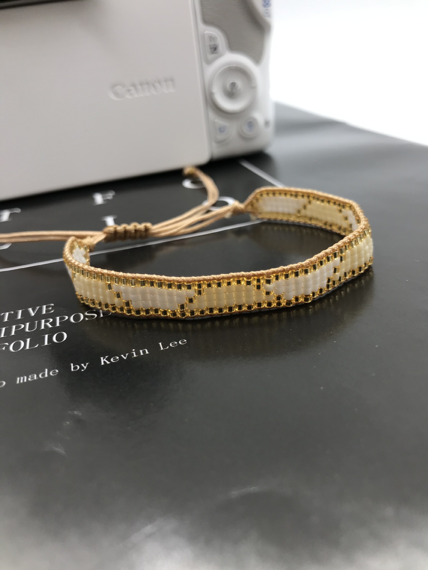 Miyuki Bead Handmade Woven Geometric Bracelet Image 4